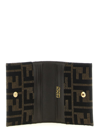 Fendi Ff Jacquard Cardholder