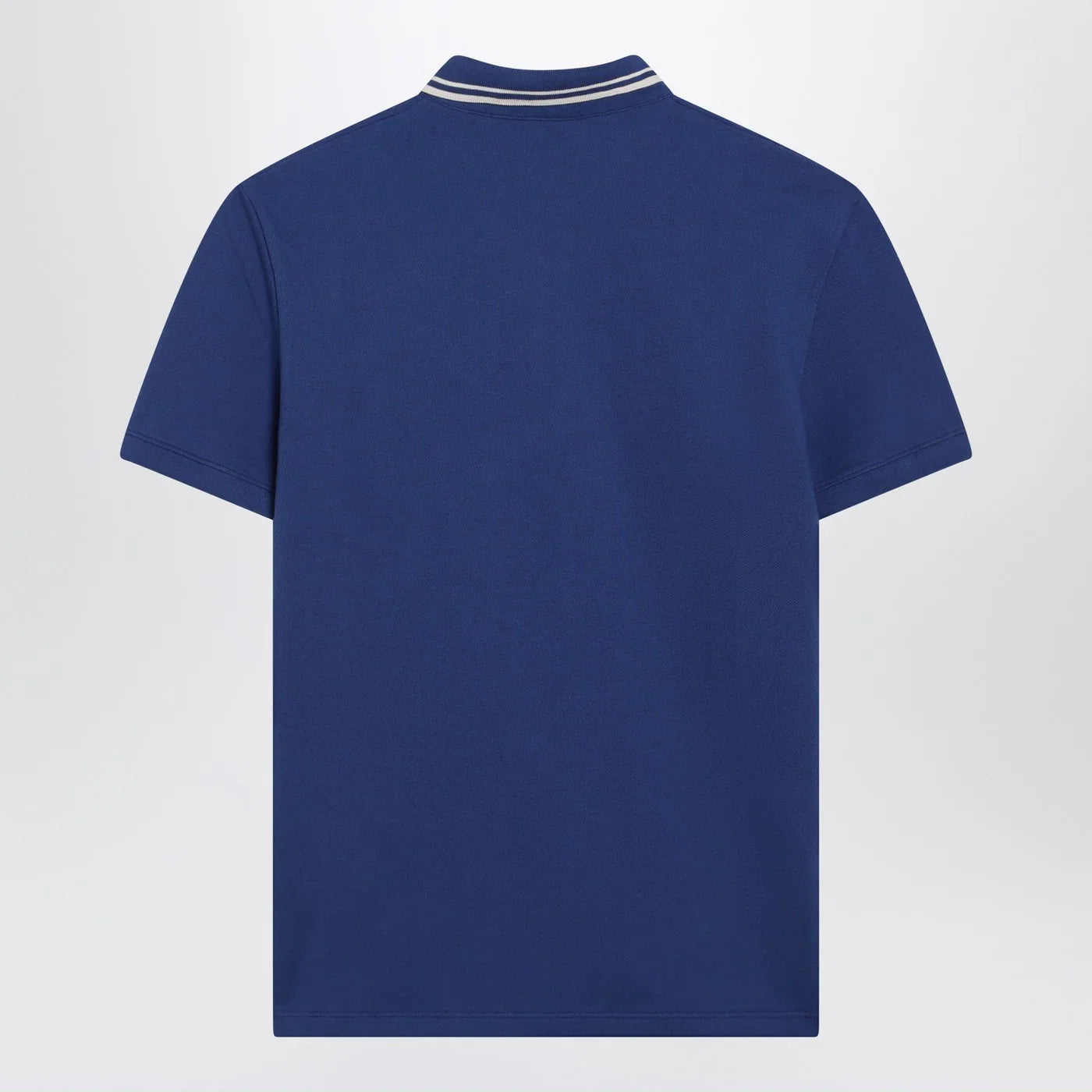 Valentino Blue polo shirt with Vlogo patch