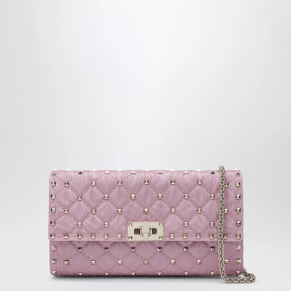 Valentino Garavani Pink Rockstud Spike crossbody bag