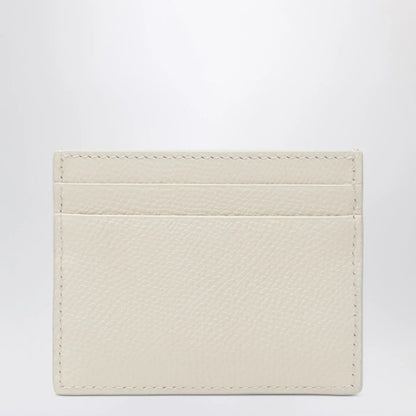 Valentino Garavani Ivory Vlogo Signature card holder