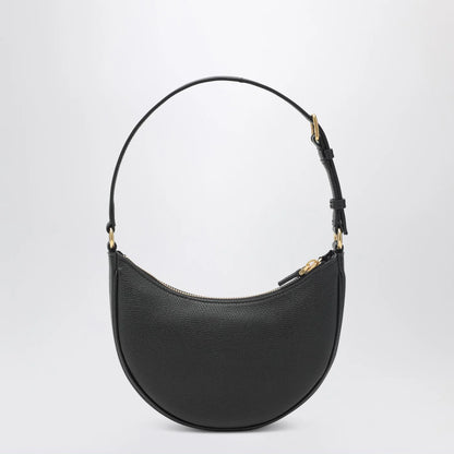 Valentino Garavani Vlogo Signature Mini Hobo bag in black leather
