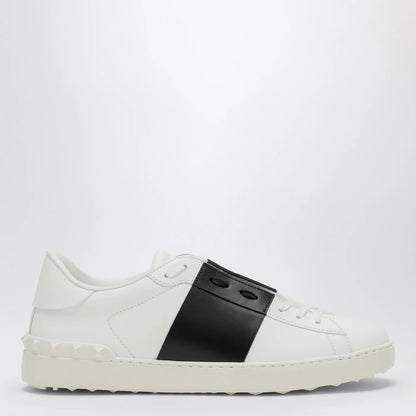 Valentino Garavani White/Black Open Sneakers