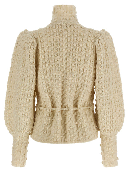 Zimmermann Vailant Wool Bauble Sweater
