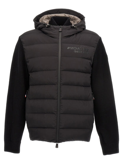 Moncler Grenoble Bimaterial Cardigan