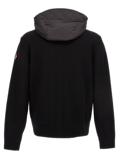 Moncler Grenoble Bimaterial Cardigan
