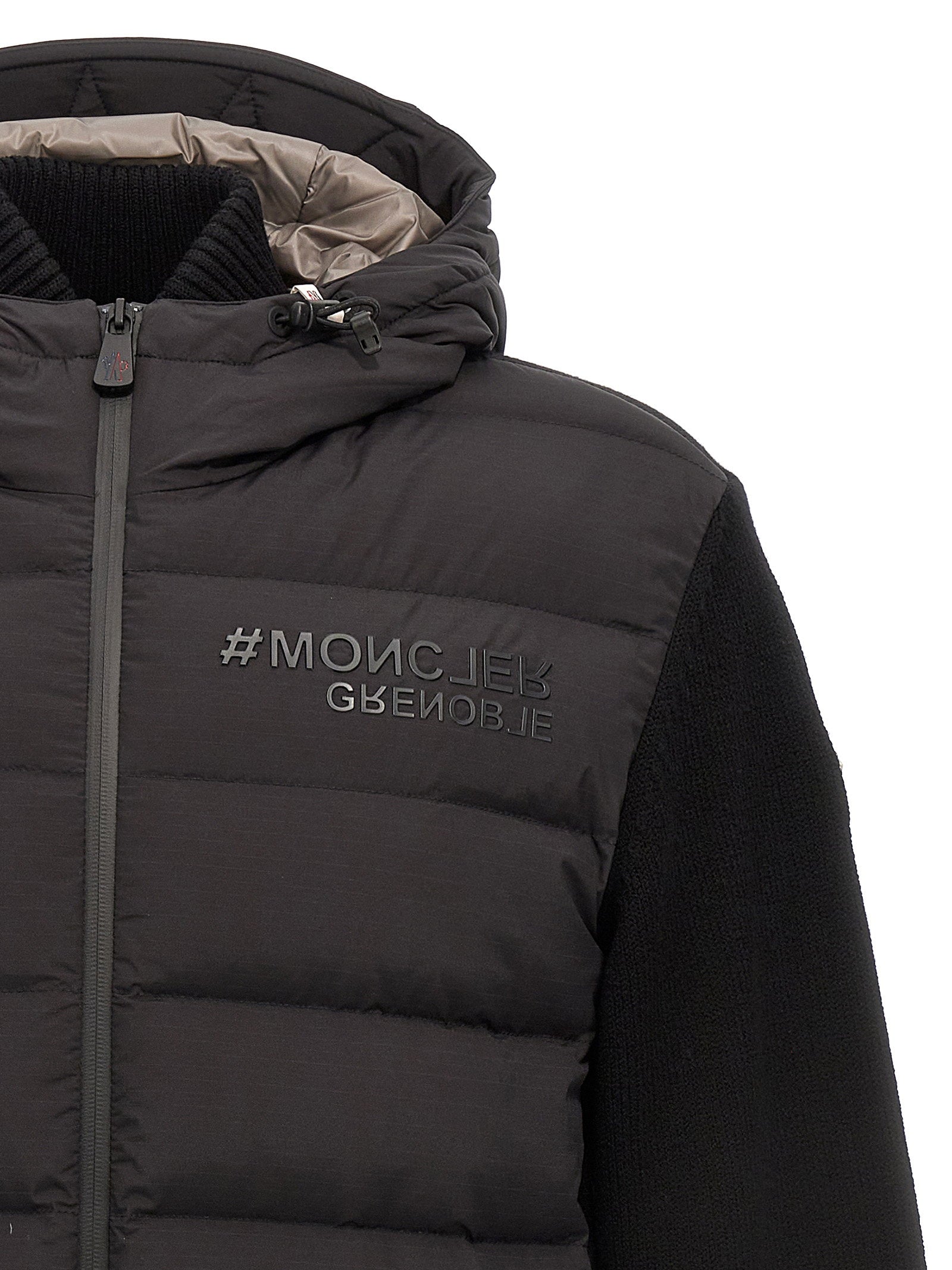 Moncler Grenoble Bimaterial Cardigan