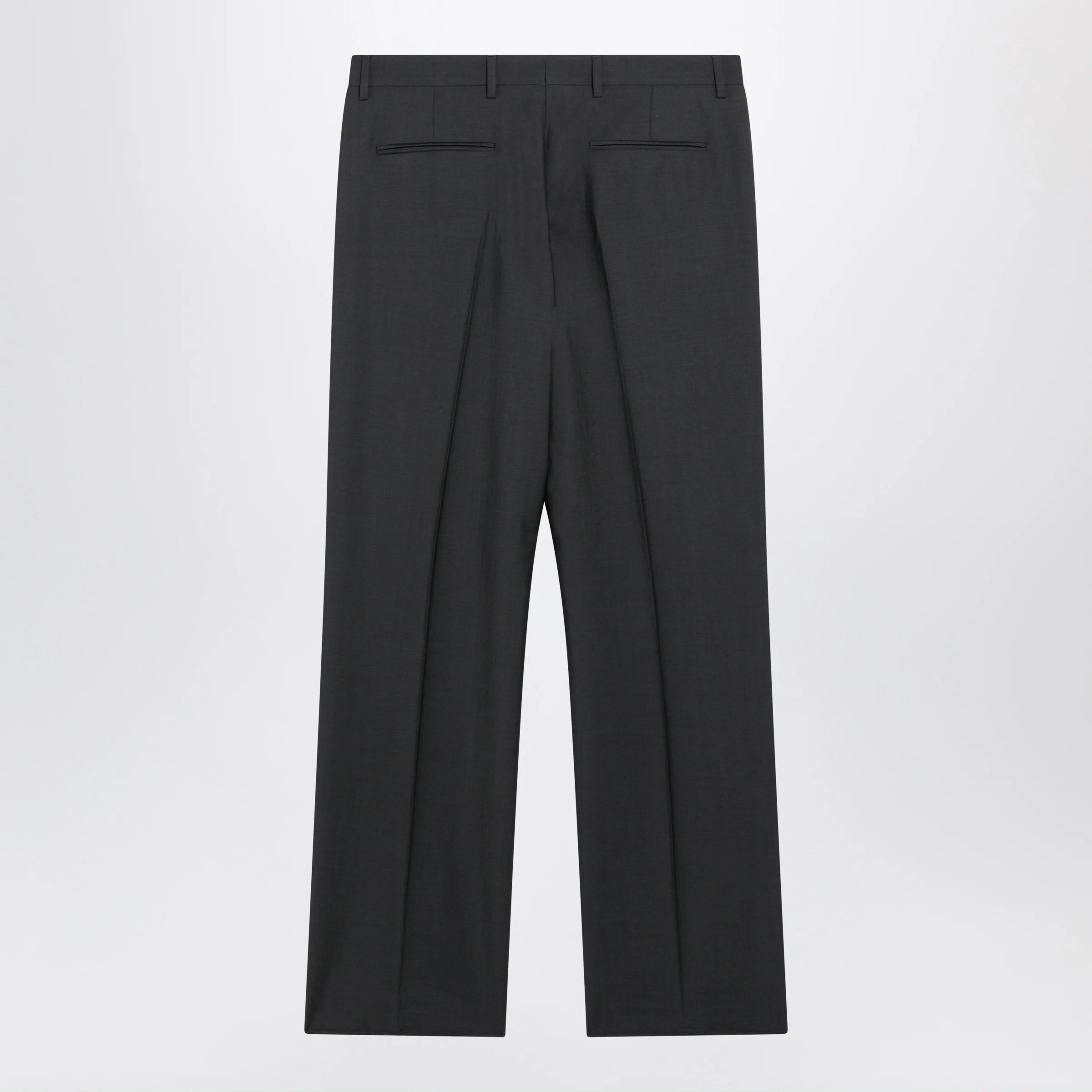 Valentino Gray wool-blend pants