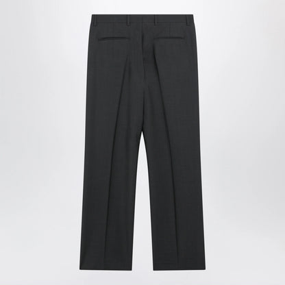 Valentino Gray wool-blend pants