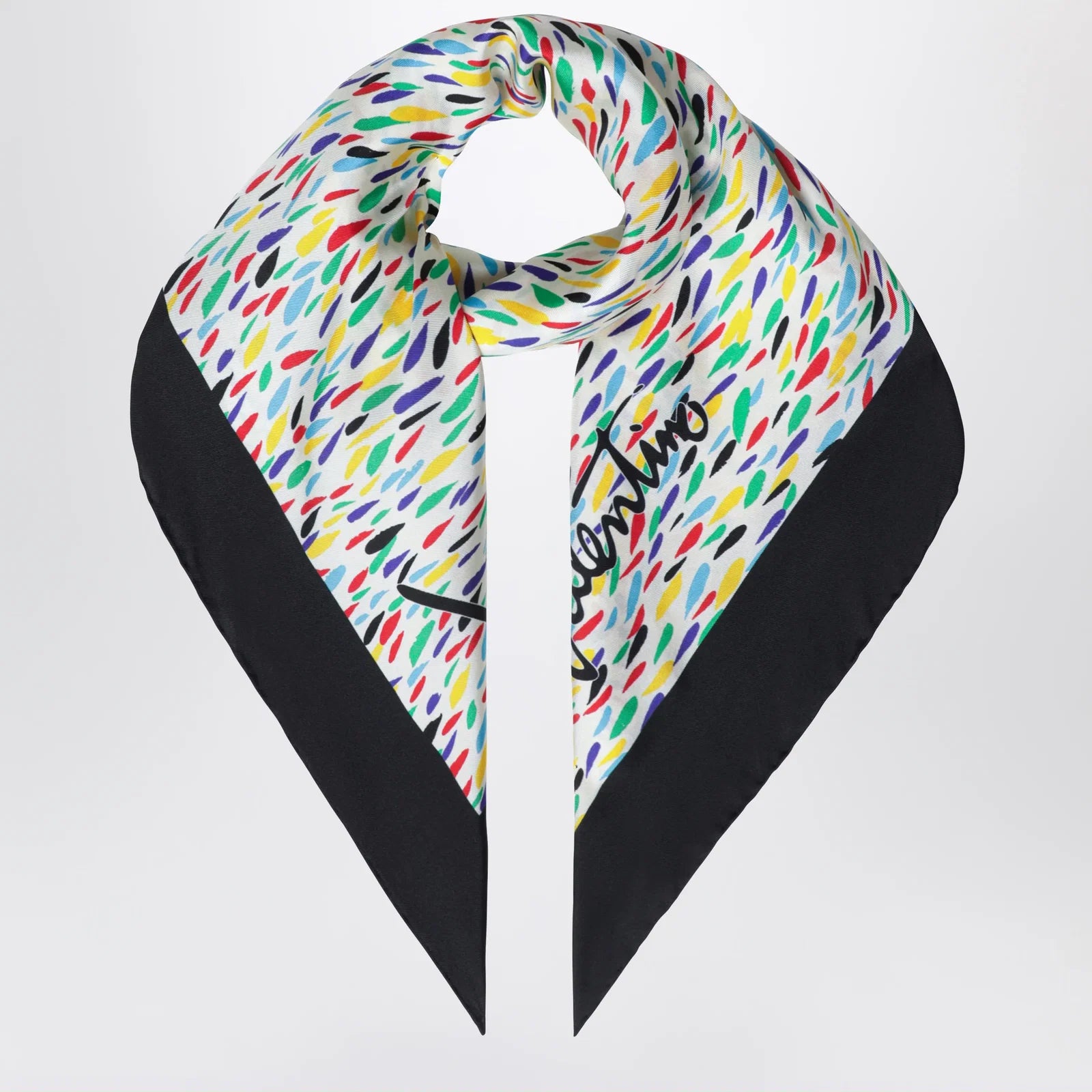 Valentino Garavani Silk scarf with multicolor print