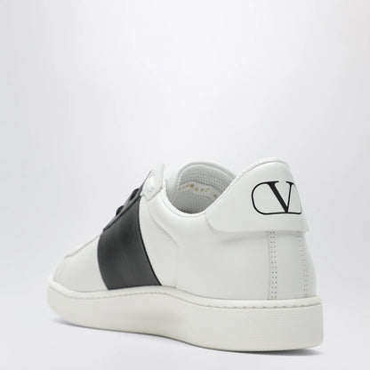 Valentino Garavani Open Royco nappa calfskin sneakers in white/black
