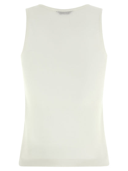 Balenciaga Logo Embroidery Tank Top
