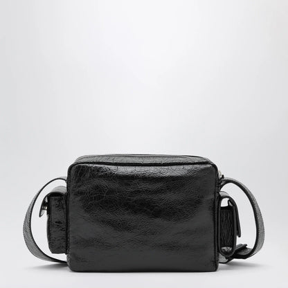 Balenciaga Superbusy camera bag in black Arena lambskin