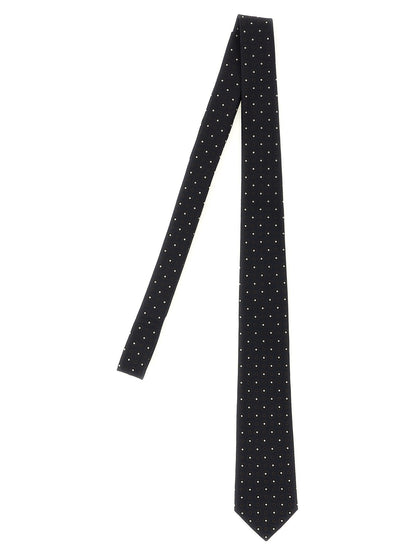 Saint Laurent Jacquard Tie