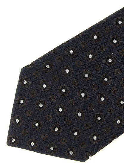 Saint Laurent Jacquard Tie