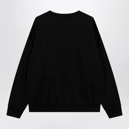 Balenciaga Black sweatshirt with logo print