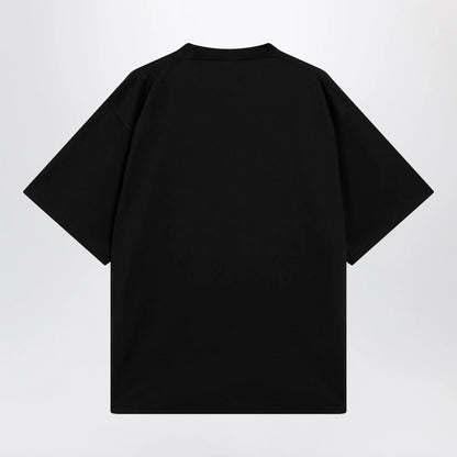 Balenciaga Holiday graphic print cotton T-shirt in black