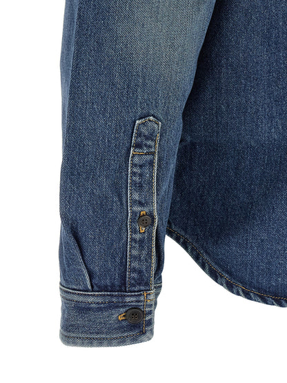 Saint Laurent Cassandre Denim Shirt
