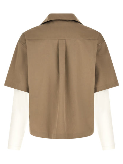 Balenciaga Double-layer Shirt