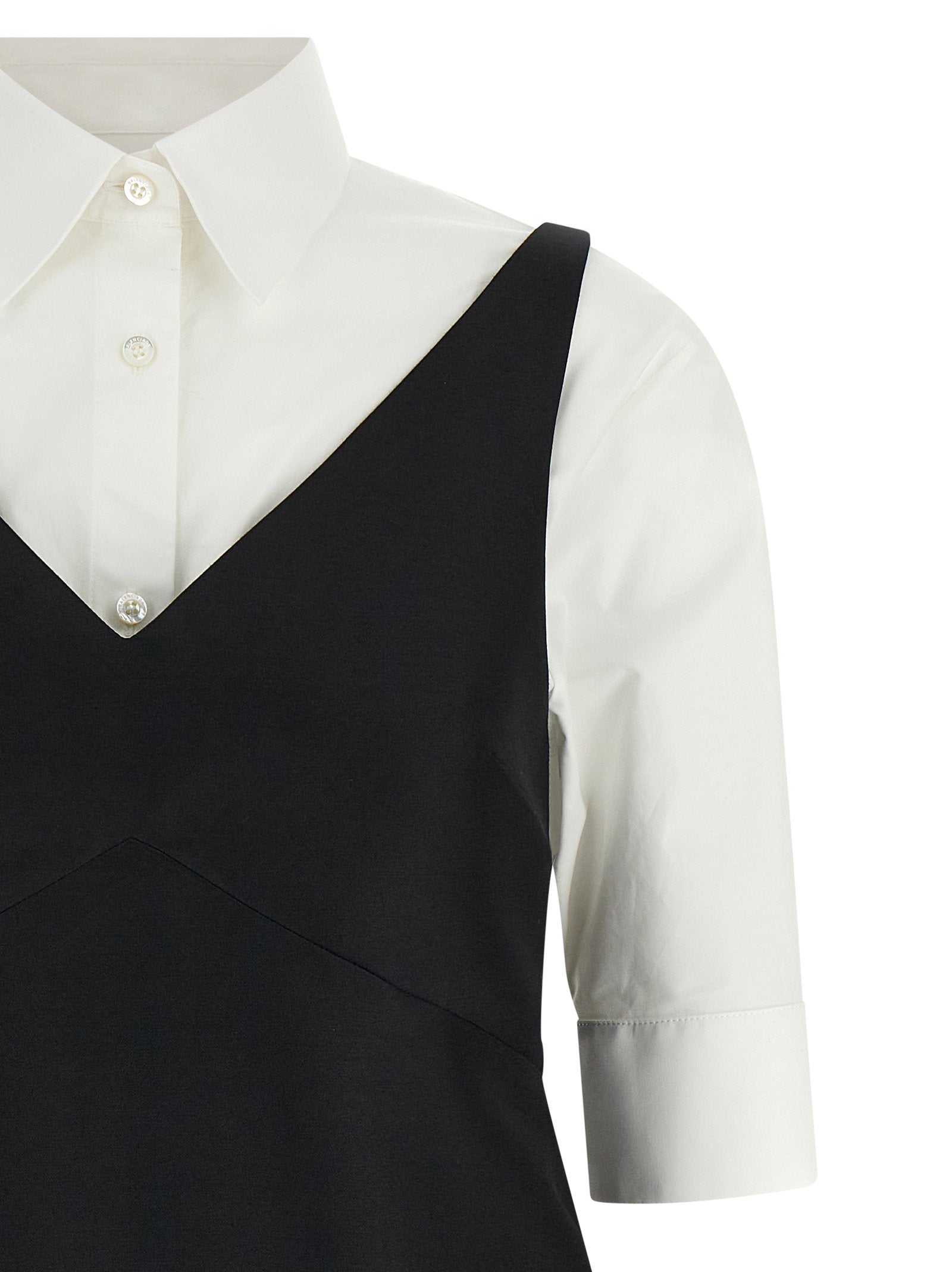 Balenciaga Chemisier Ibrido Dress