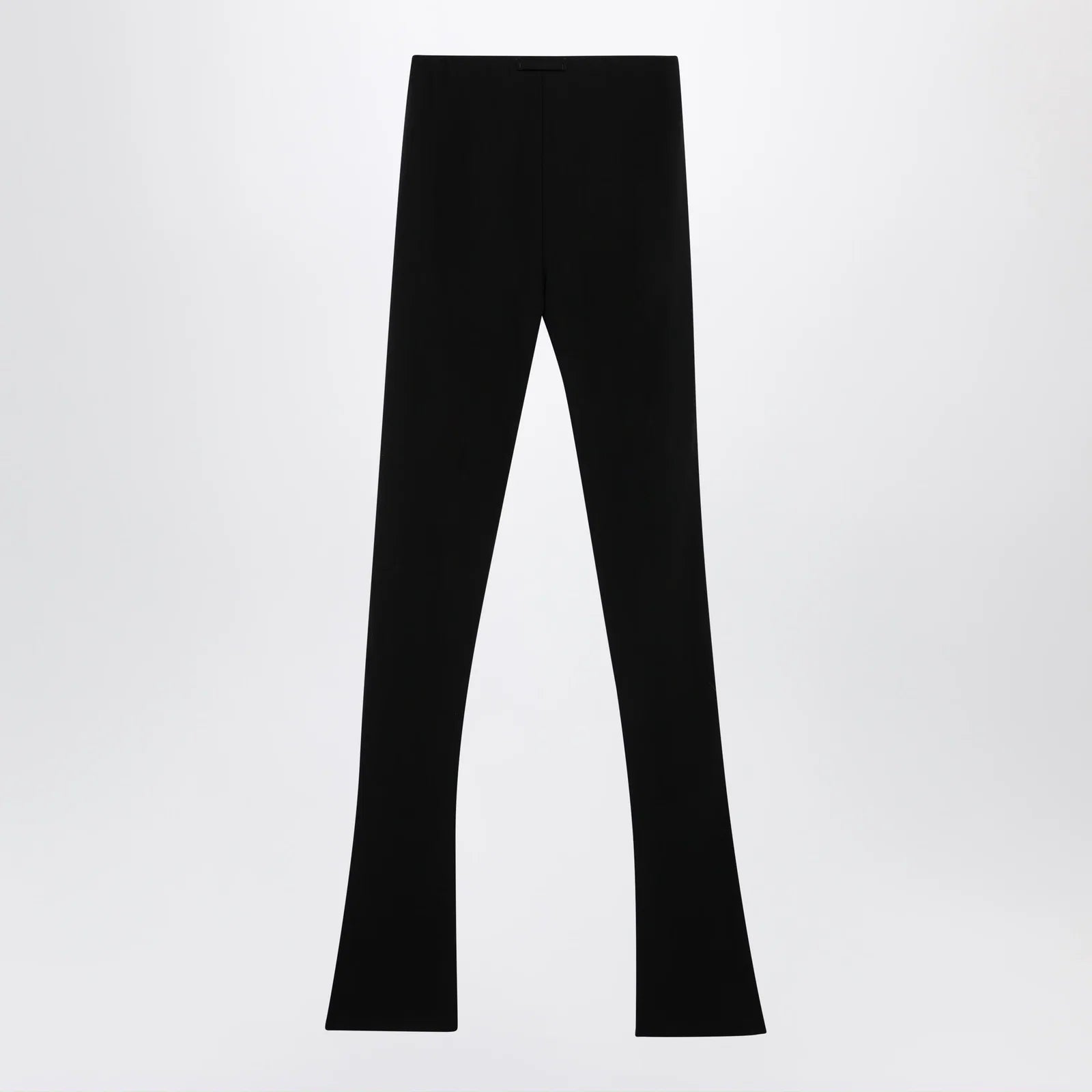 GUCCI Black trousers in viscose crêpe jersey