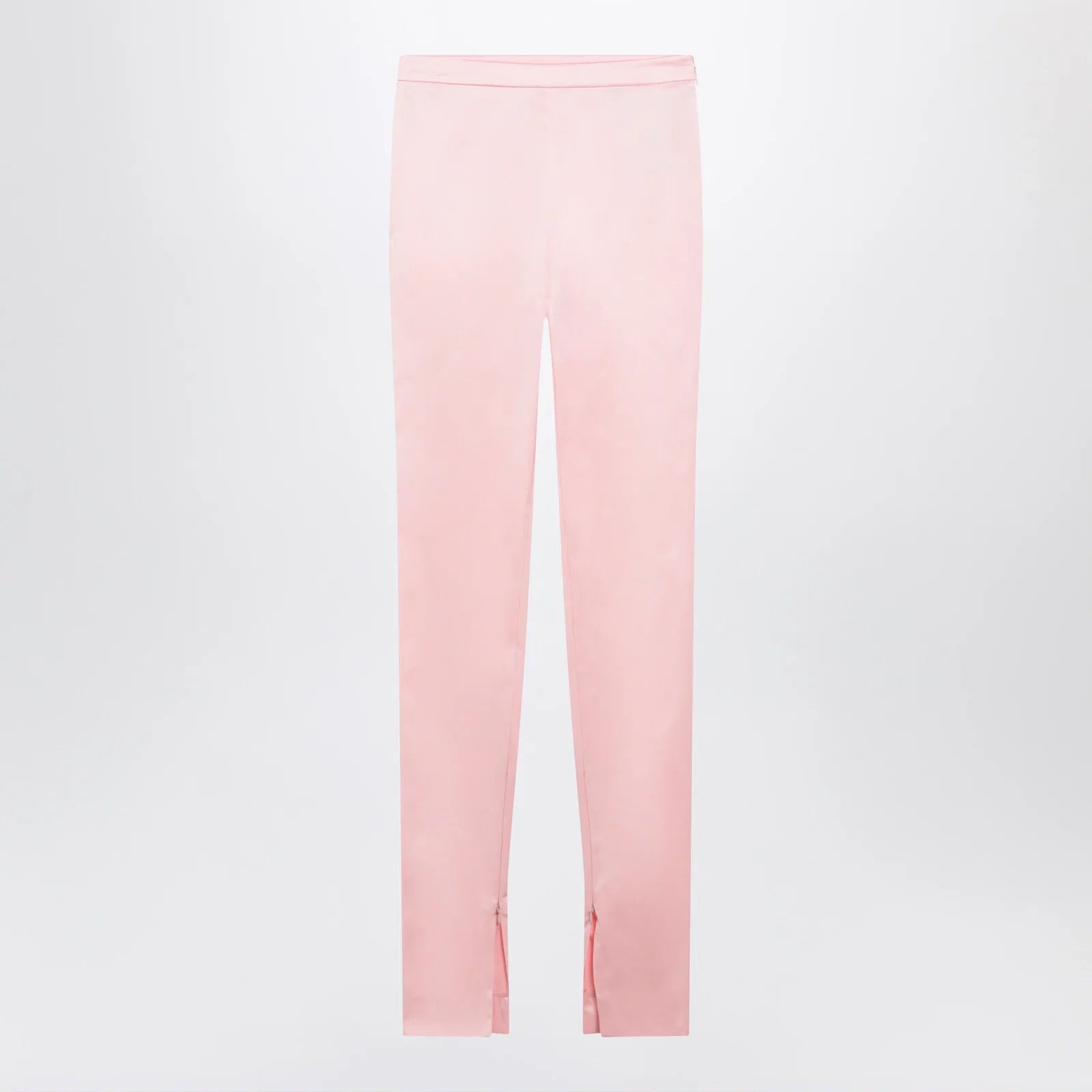 GUCCI Pink stretch silk faille leggings