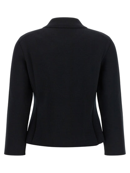 Saint Laurent Cassandre Medallion Cardigan