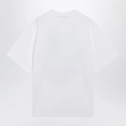 Balenciaga The Window T-shirt in white cotton jersey