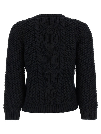 Saint Laurent Wool Sweater With Processing