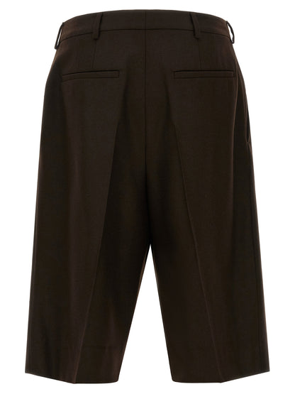Saint Laurent Flannel Bermuda Shorts