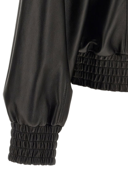 Balenciaga Black Leather Le City Jacket
