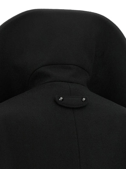 Balenciaga Asymmetrical Neck Caban