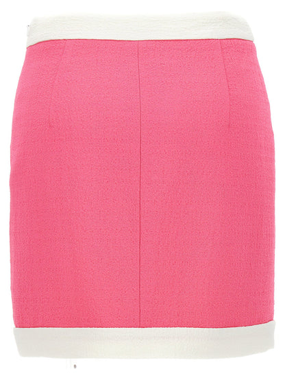 Moschino Heart Buttons Skirt