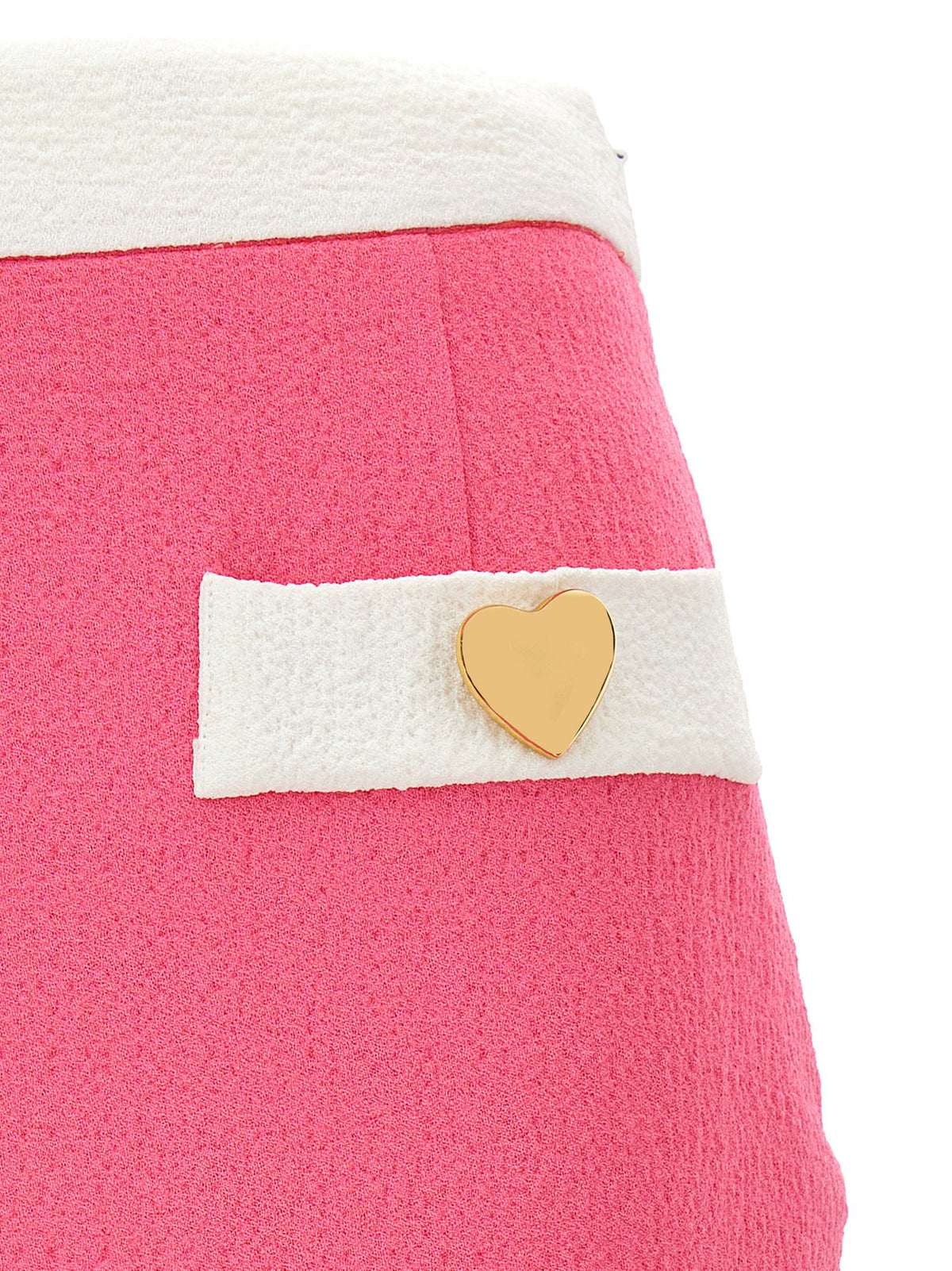 Moschino Heart Buttons Skirt