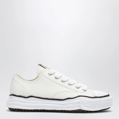 Maison MIHARA YASUHIRO White Peterson Low Sneakers in canvas