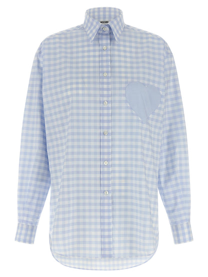 Moschino Heart Vichy Shirt