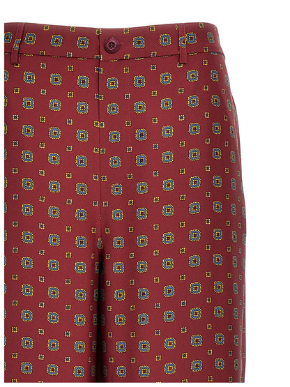 Moschino Patterned Pants