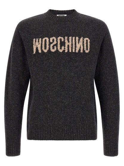 Moschino Mirrored Logo Sweater