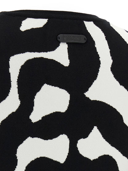 Moschino Zebra Intarsia Sweater