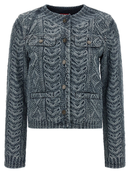 Diesel De-grafy-s2 Denim Jacket