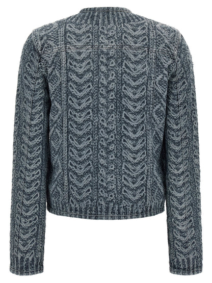 Diesel De-grafy-s2 Denim Jacket