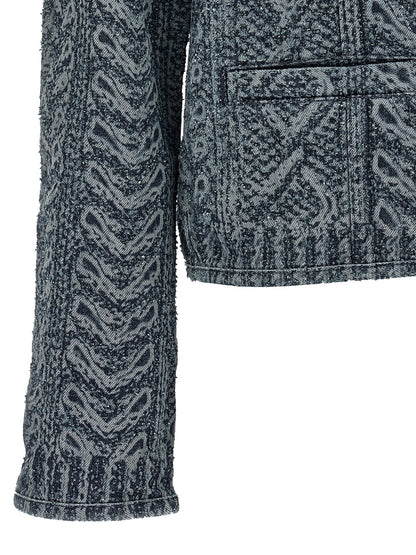 Diesel De-grafy-s2 Denim Jacket