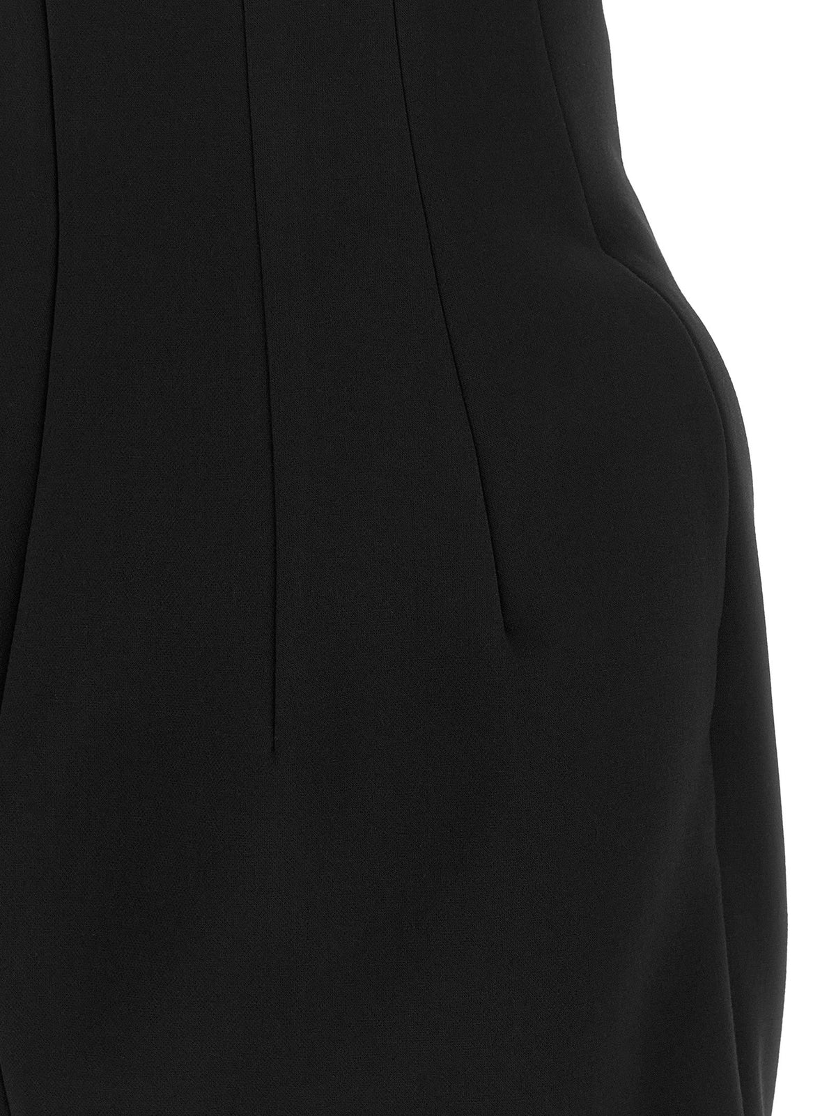Elisabetta Franchi Crystal Corset Dress