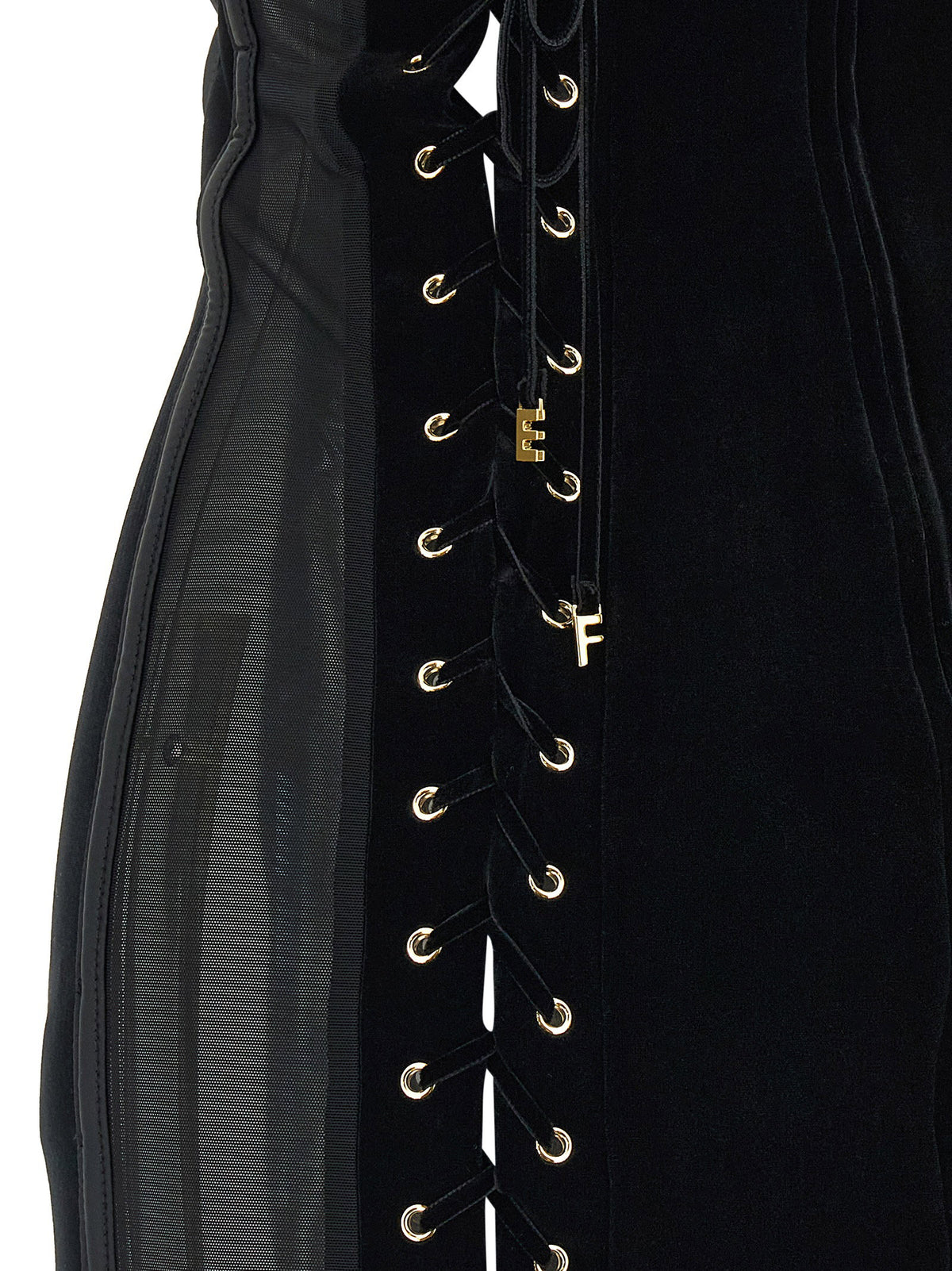Elisabetta Franchi Corset Dress