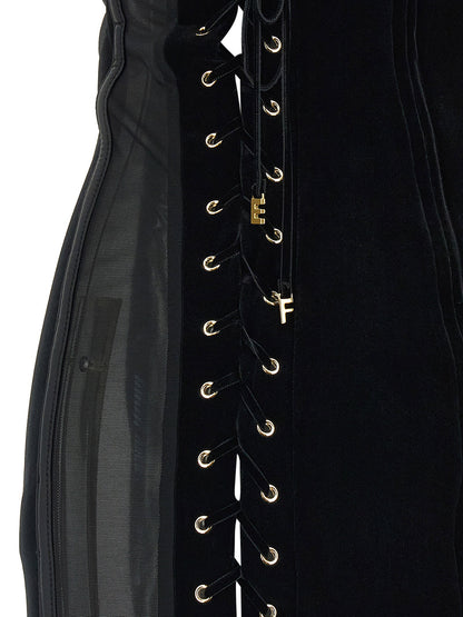 Elisabetta Franchi Corset Dress