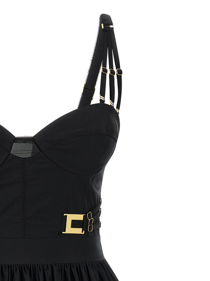 Elisabetta Franchi Corset Dress