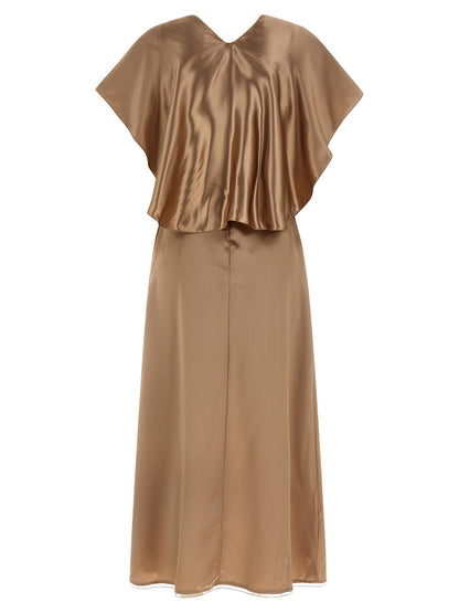 Fabiana Filippi Dress With Cape