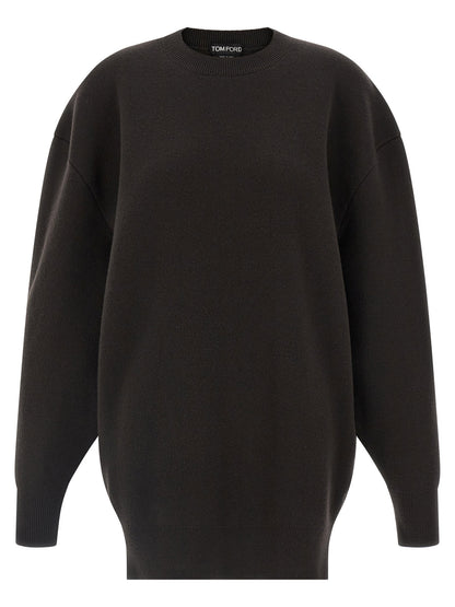 Tom Ford Sculptural Double Face Dress