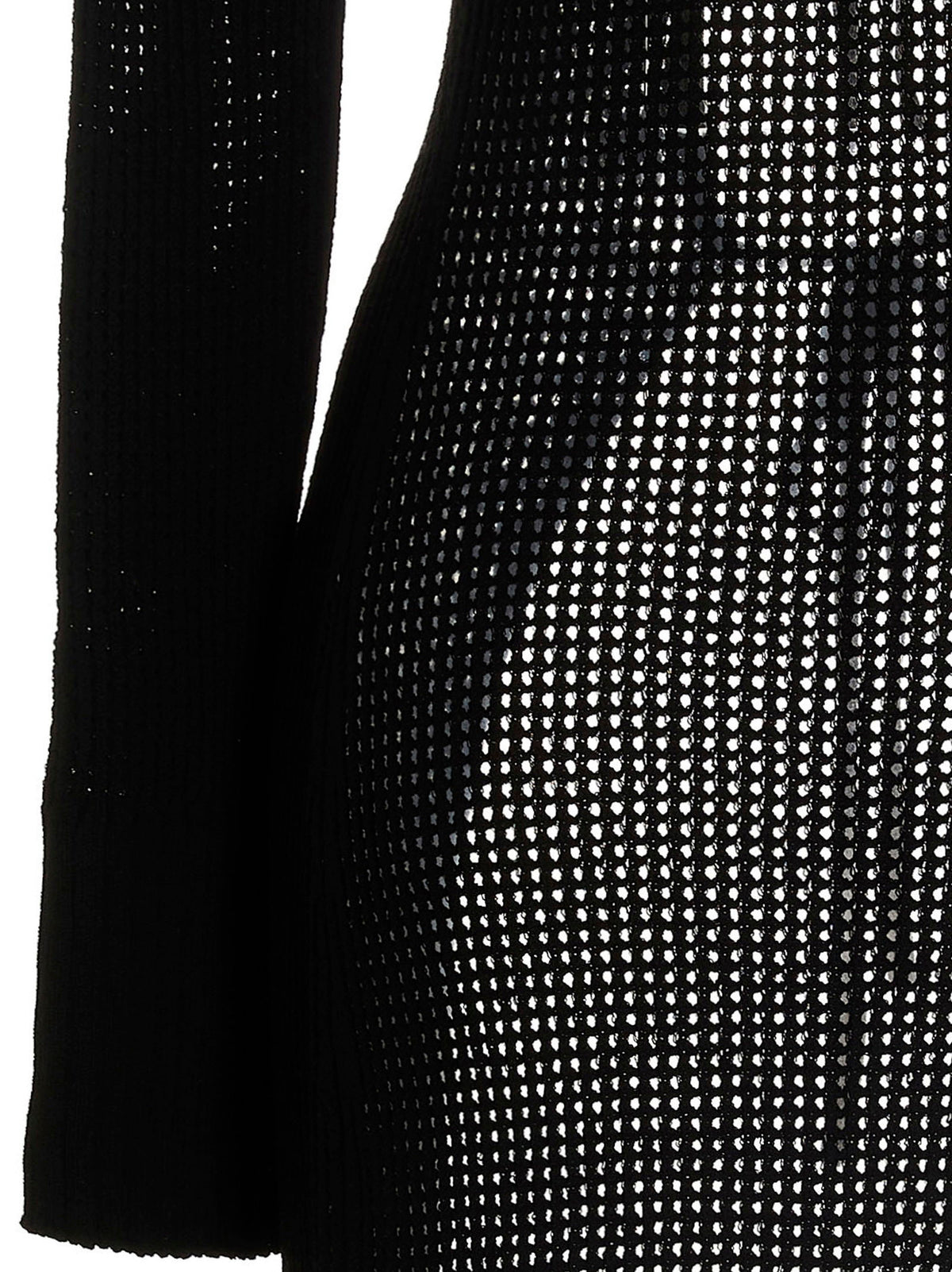 AndreĀdamo Openwork Long Cardigan