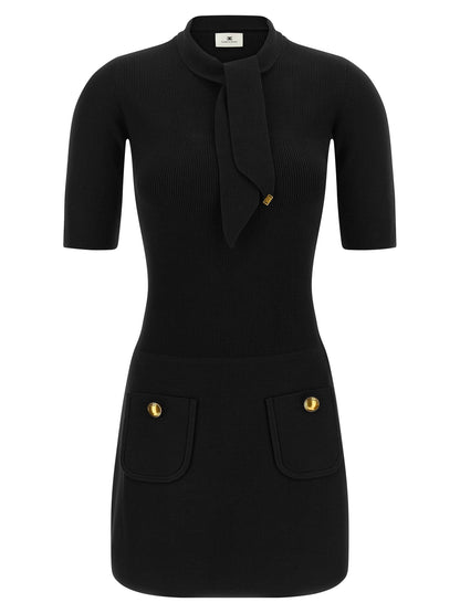 Elisabetta Franchi Scarf Dress