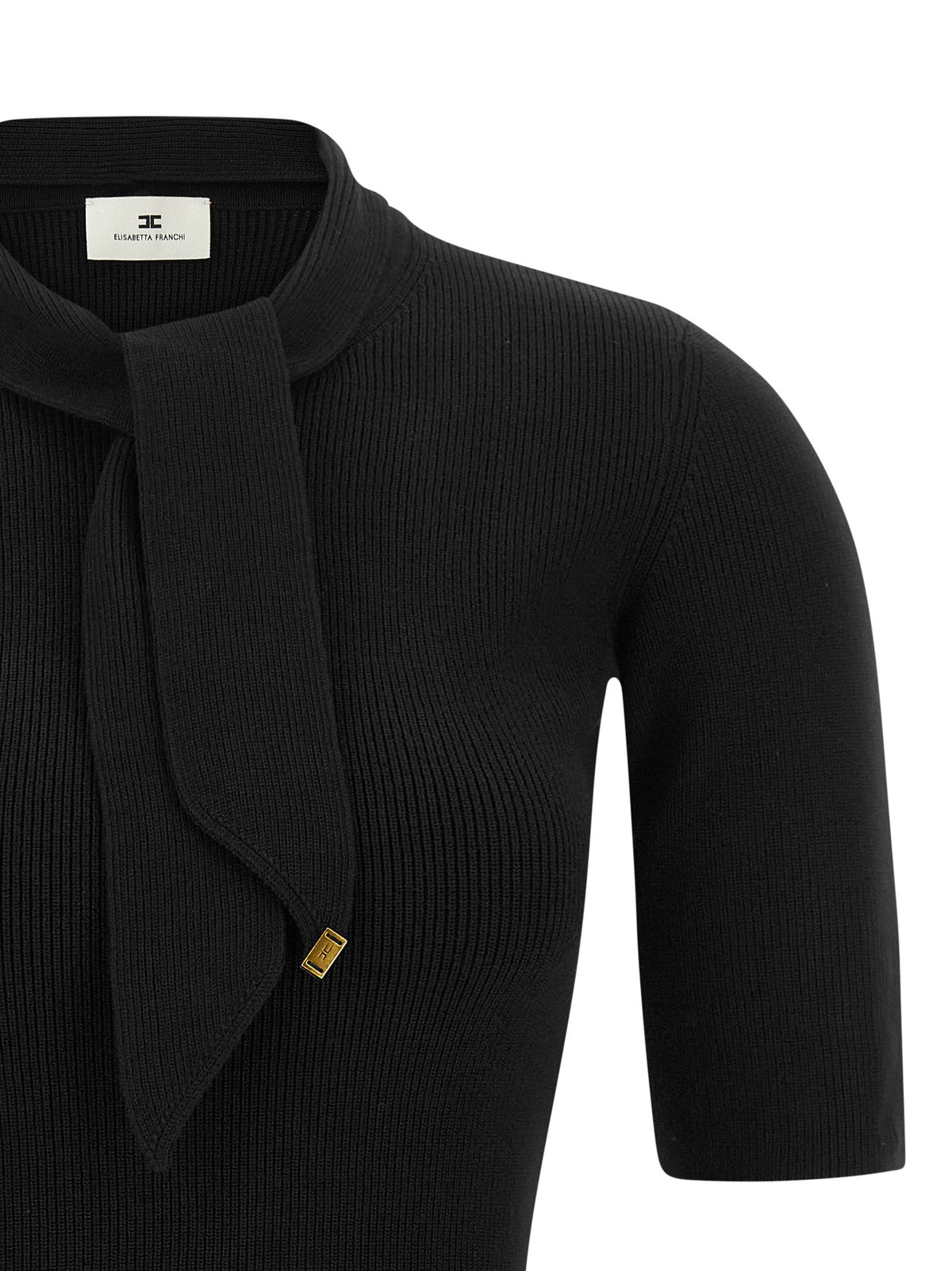 Elisabetta Franchi Scarf Dress